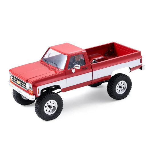 FMS 1:18 FCX18S Chevrolet K10 S V2 RTR - Red / White