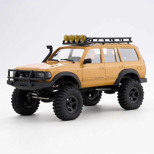 FMS 1:18 FCX18 LC80 Toyota Land Cruiser 80 V2 RTR - Yellow